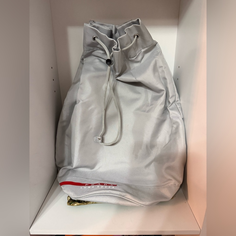 Prada Luna Rossa Drawstring Backpack - image 2